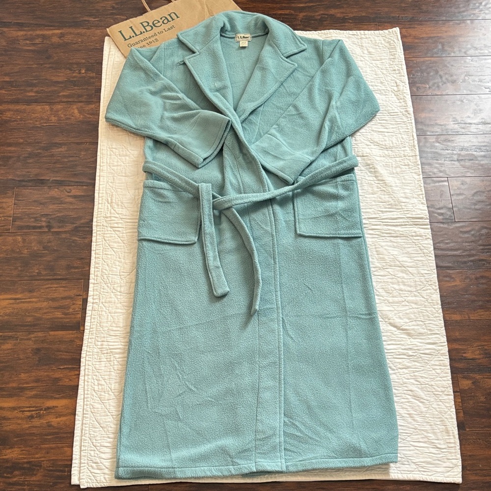 LL Bean Fleece Robe